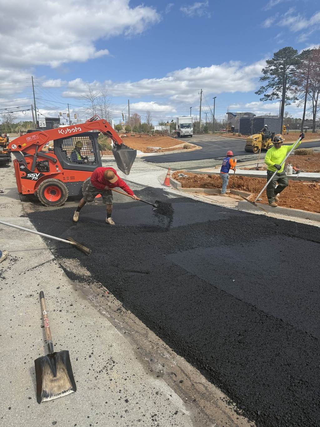 Biran Paving Group commercial asphalt project in Metro Atlanta