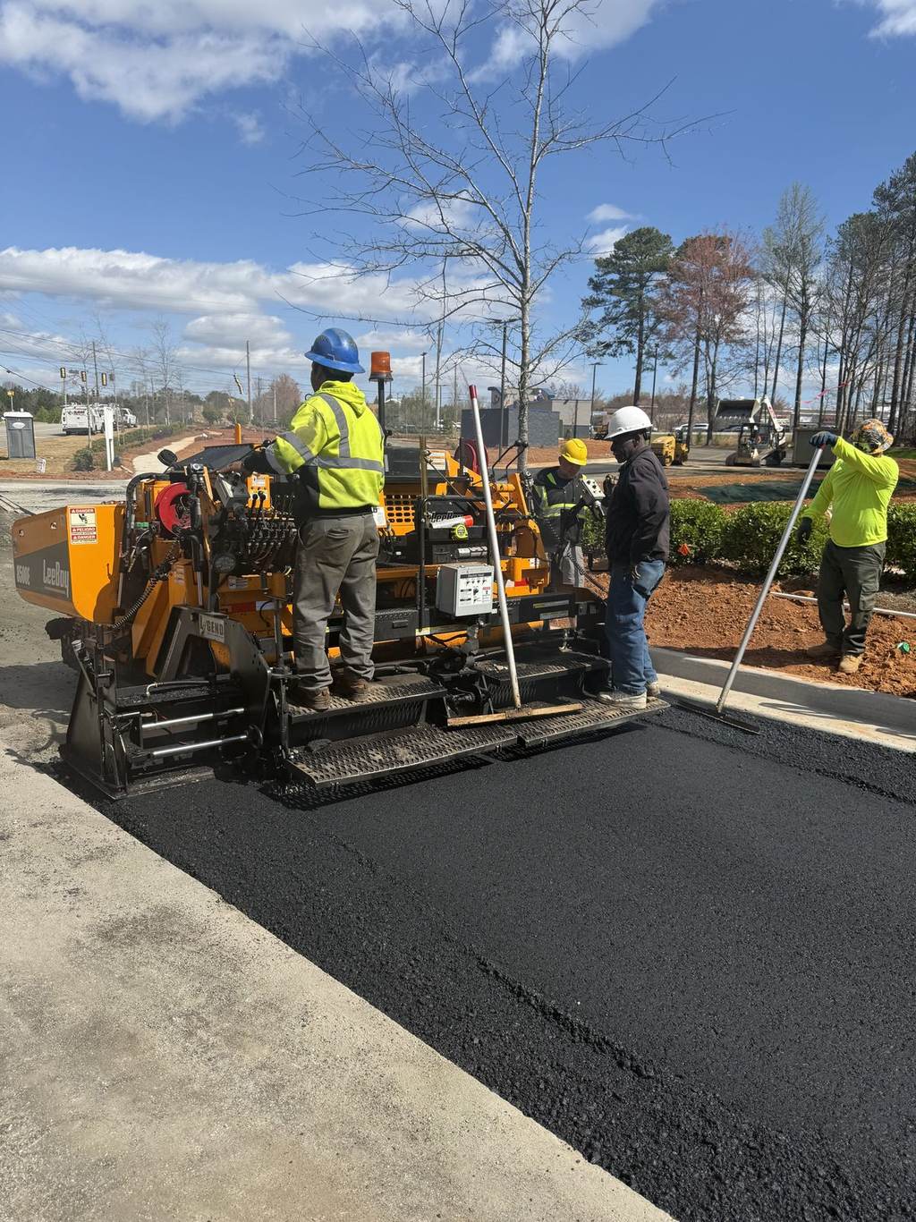 Biran Paving Group commercial asphalt project in Metro Atlanta