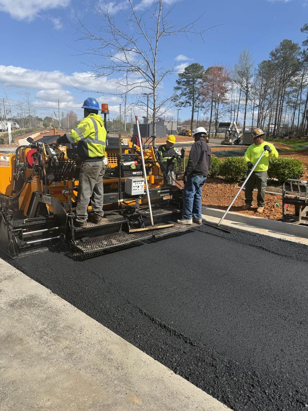 Biran Paving Group commercial asphalt project in Metro Atlanta