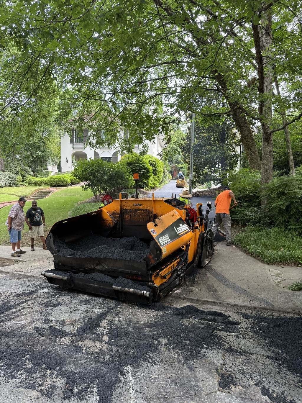 Biran Paving Group commercial asphalt project in Metro Atlanta
